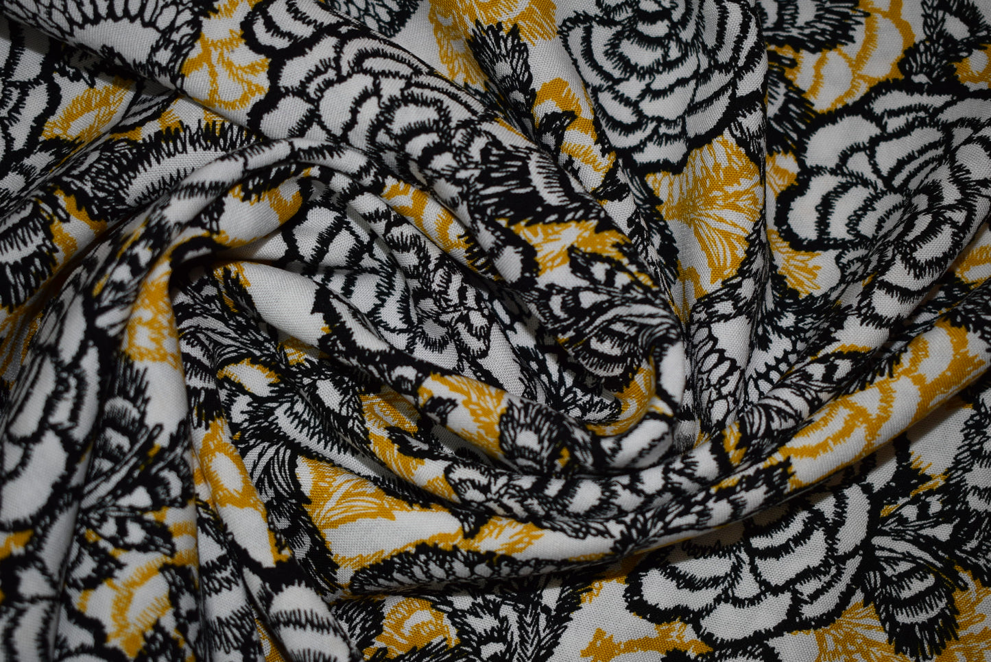'Fiona' challis - gold