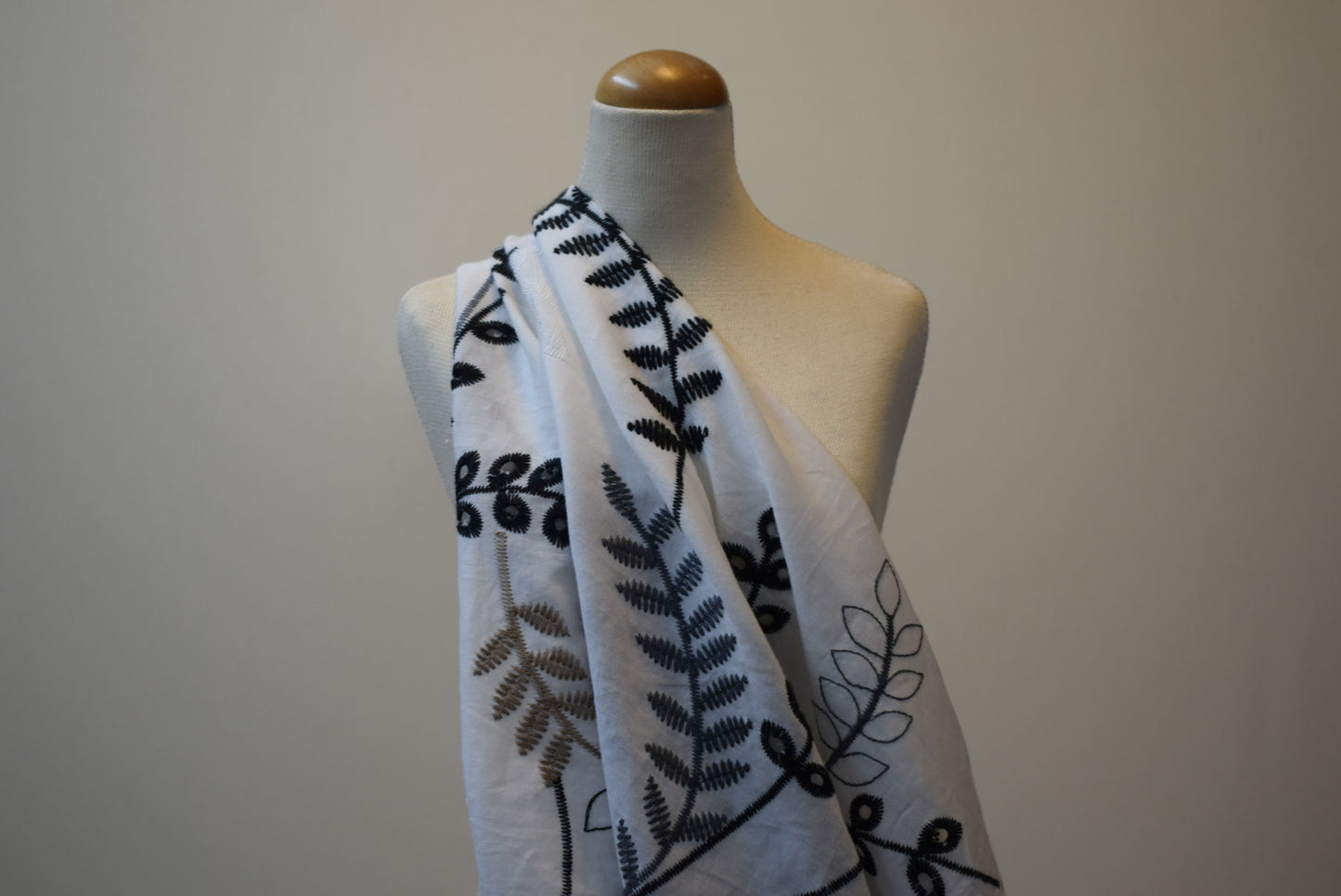 Embroidered Branch Lawn