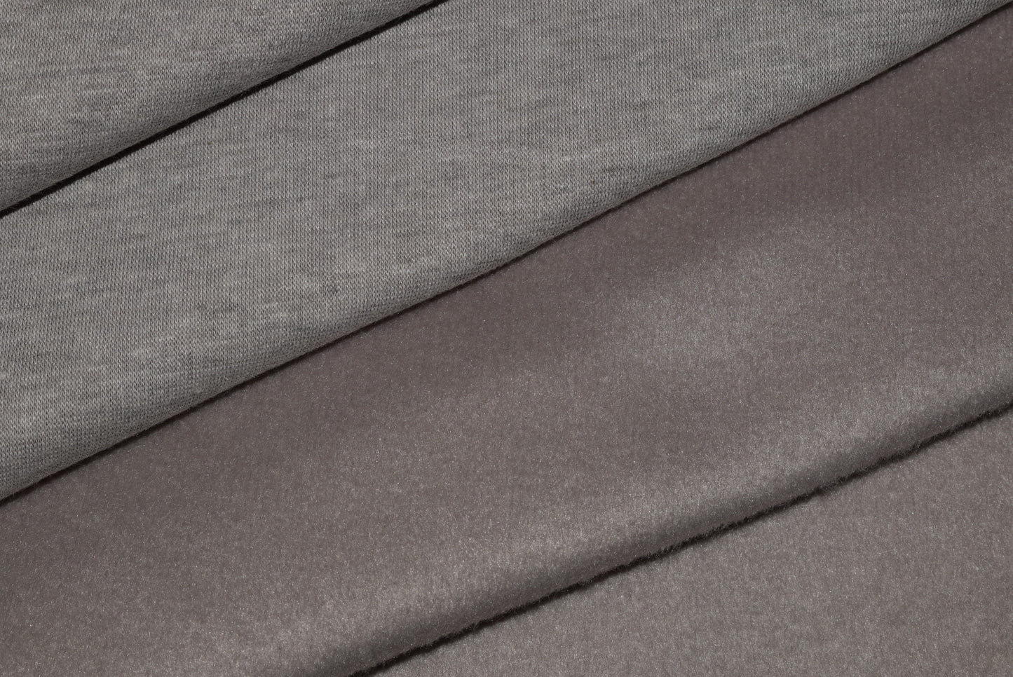 Plush Back Marl Sweatshirt - Steel