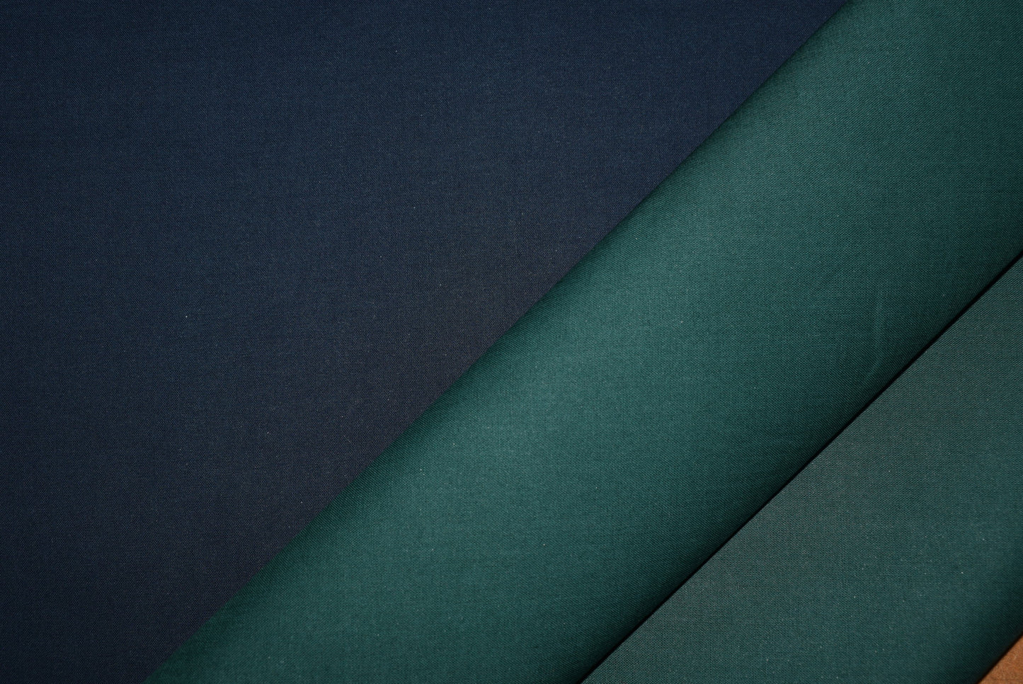 Reversible Showerproof Poplin - Navy/Bottle