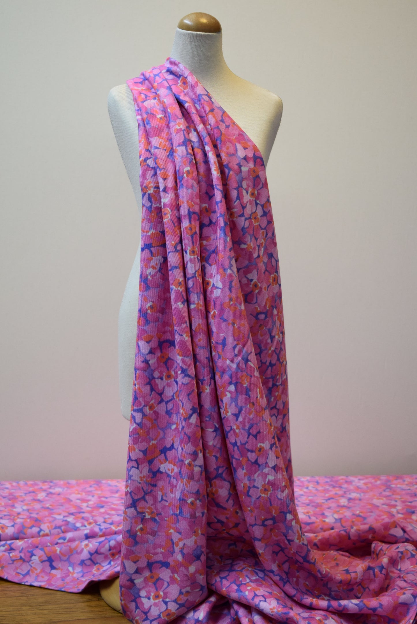 'June' twill - pink