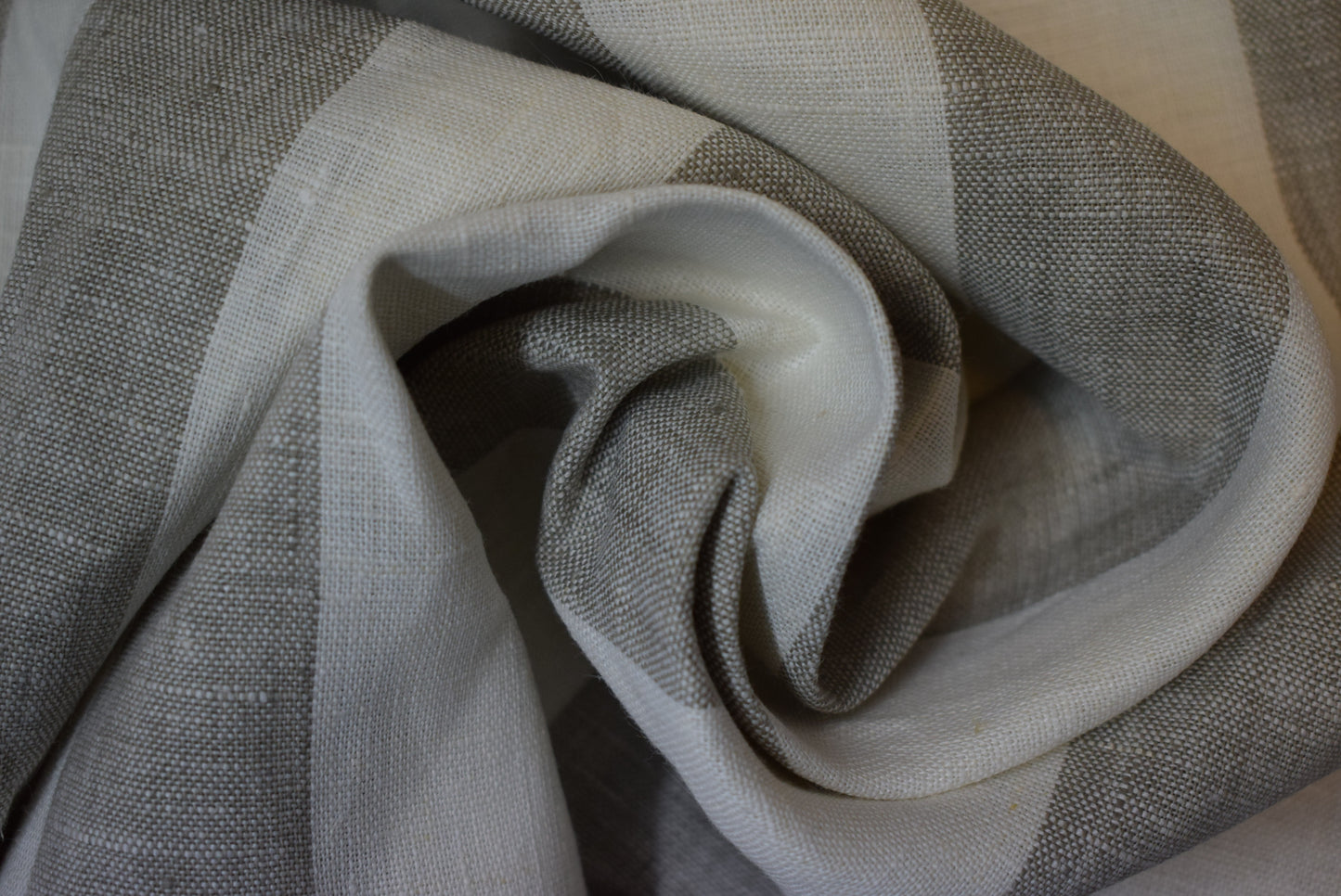 'Plaza' Striped Linen