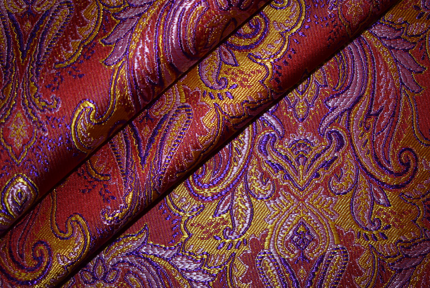 'Tulip' Jacquard - Ruby