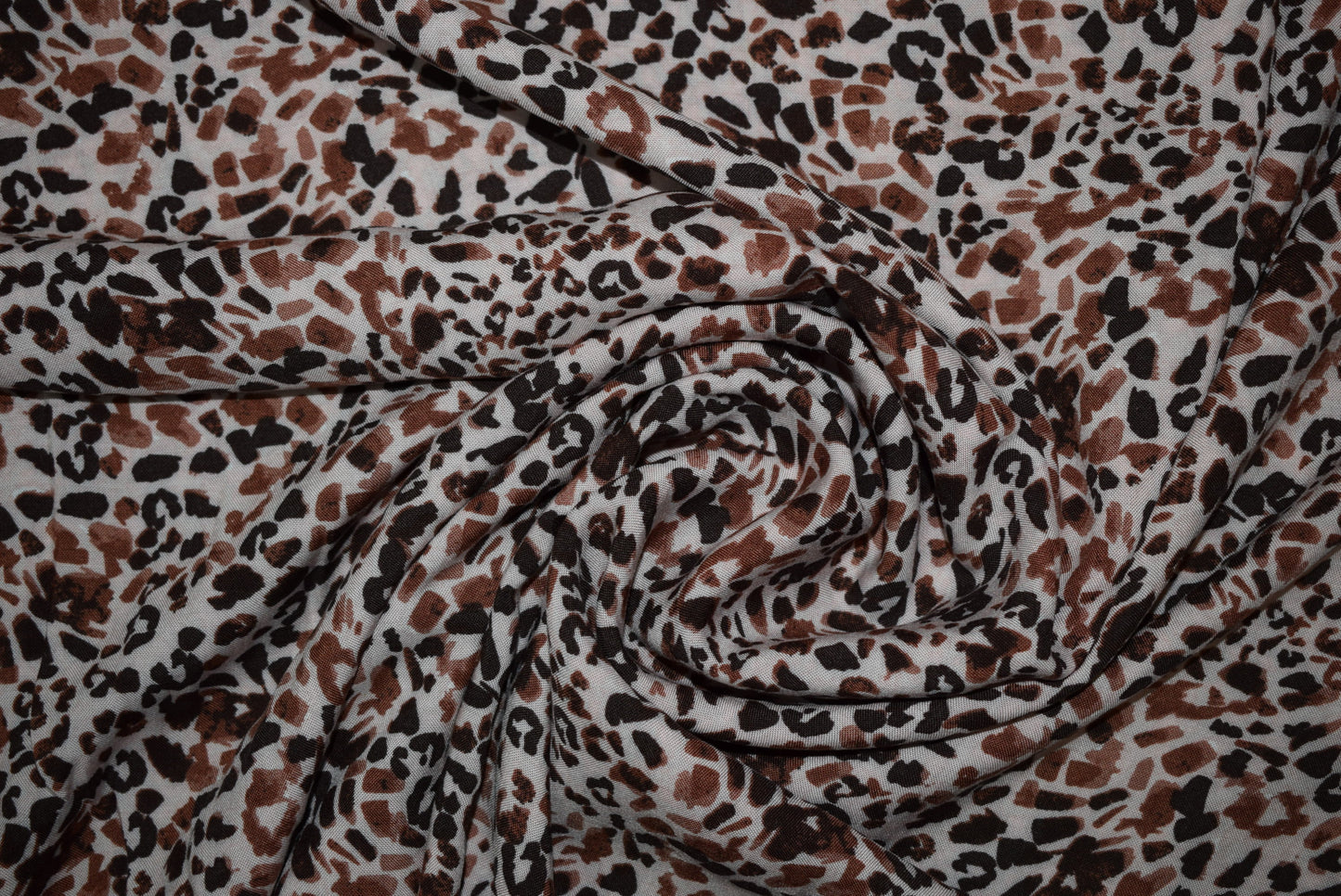 'Animal Confetti' Challis - pink