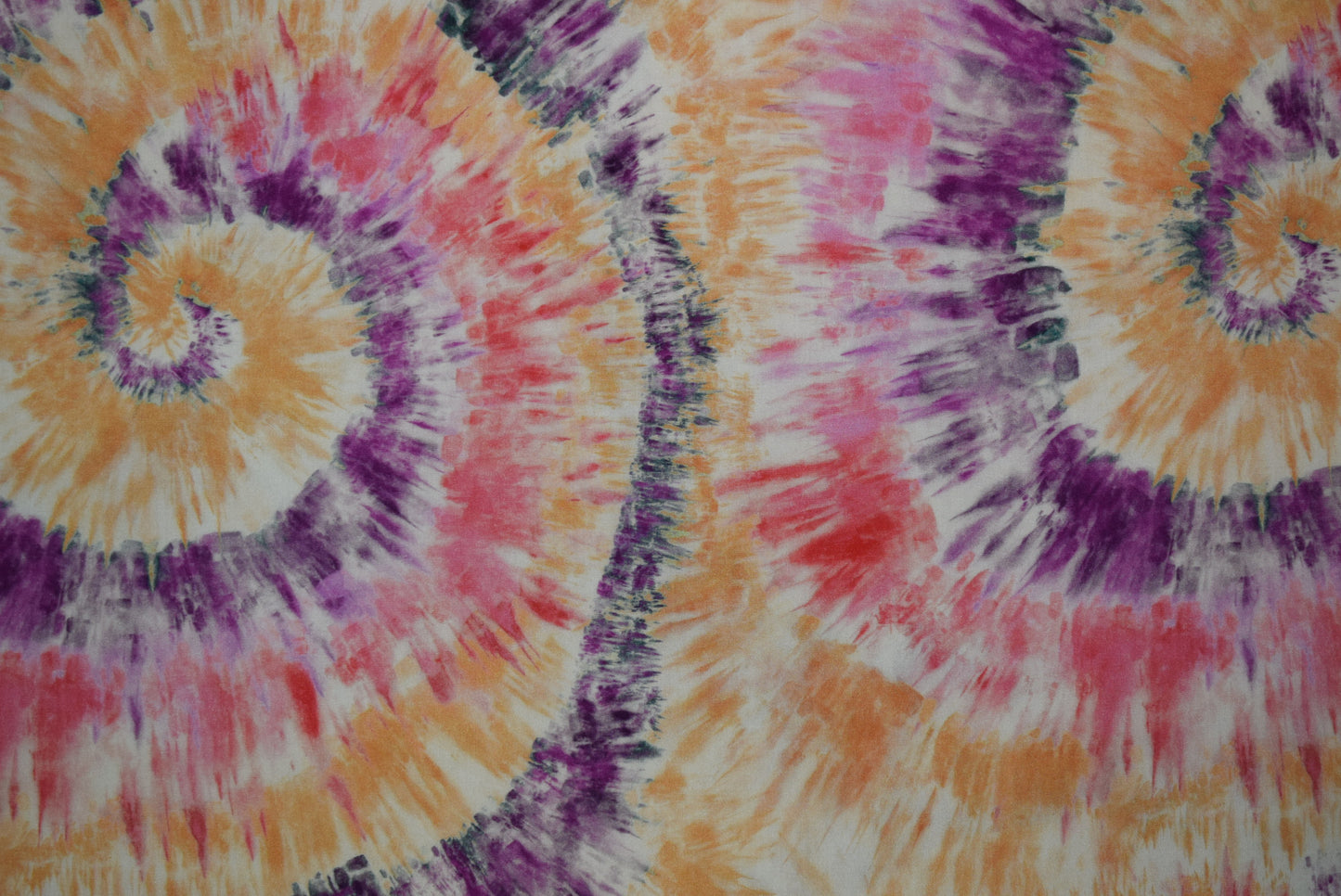 'Tie-Dye Spiral - Purple