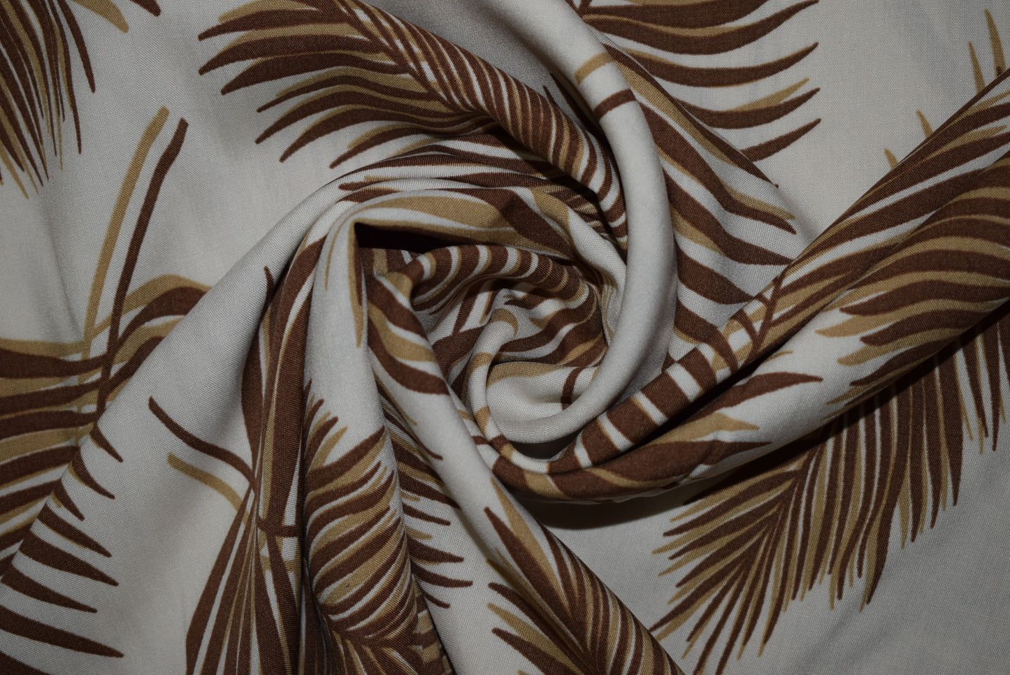 Palm Leaf Javannaise- Brown