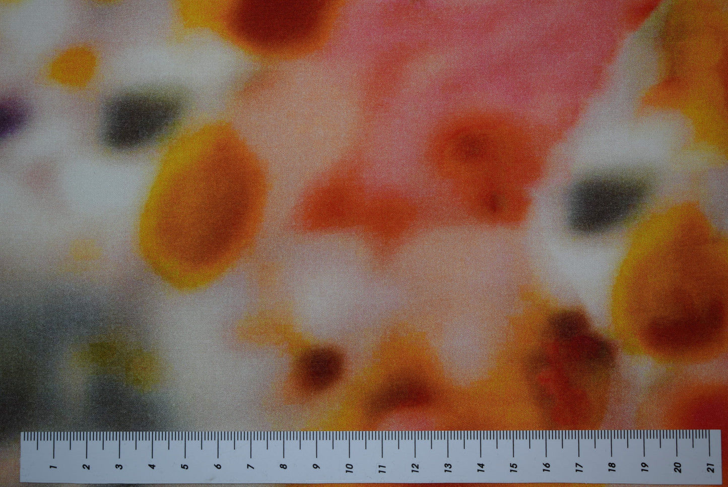 'Watercolour Fade' - Orange