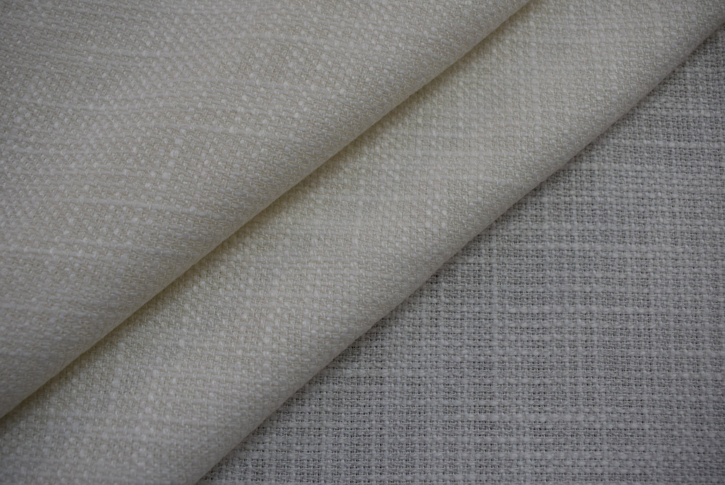 Winter White Chenille Tweed