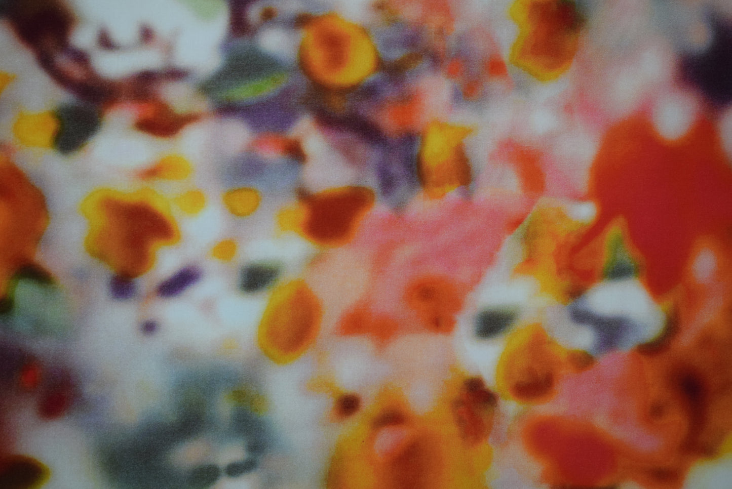 'Watercolour Fade' - Orange