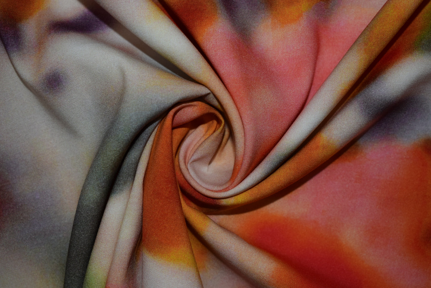 'Watercolour Fade' - Orange
