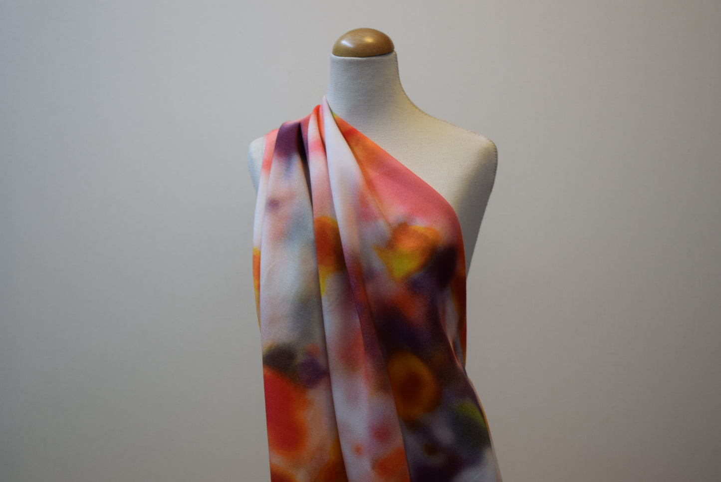 'Watercolour Fade' - Orange