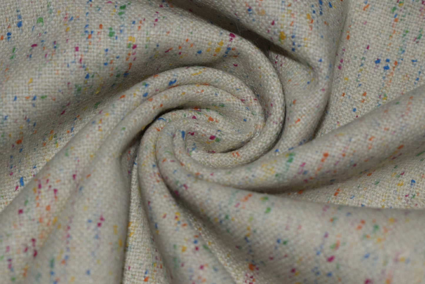 'Noil-Type' Tweed - Multi