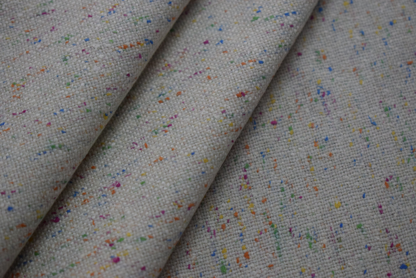 'Noil-Type' Tweed - Multi