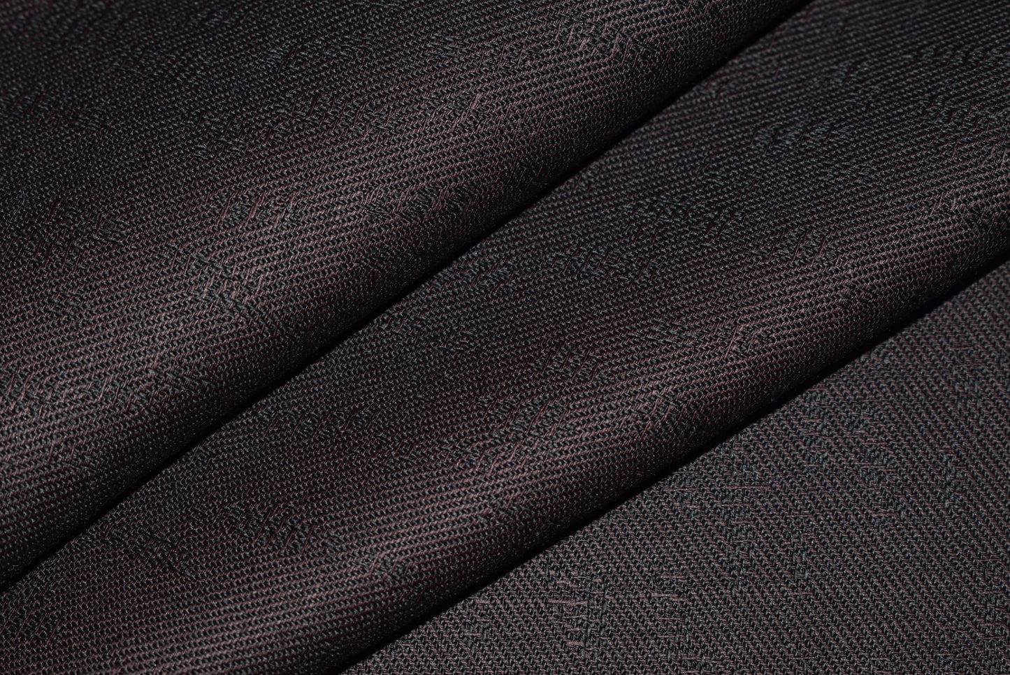 Shot Jacquard Suiting - Black/Dark Wine