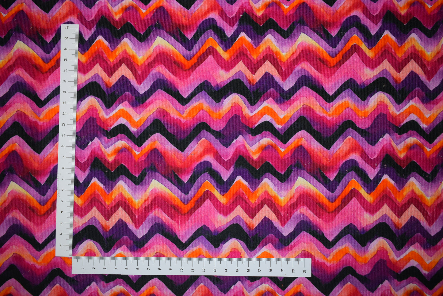 'Little Johnny' Retro Needlecord - Zig Zag