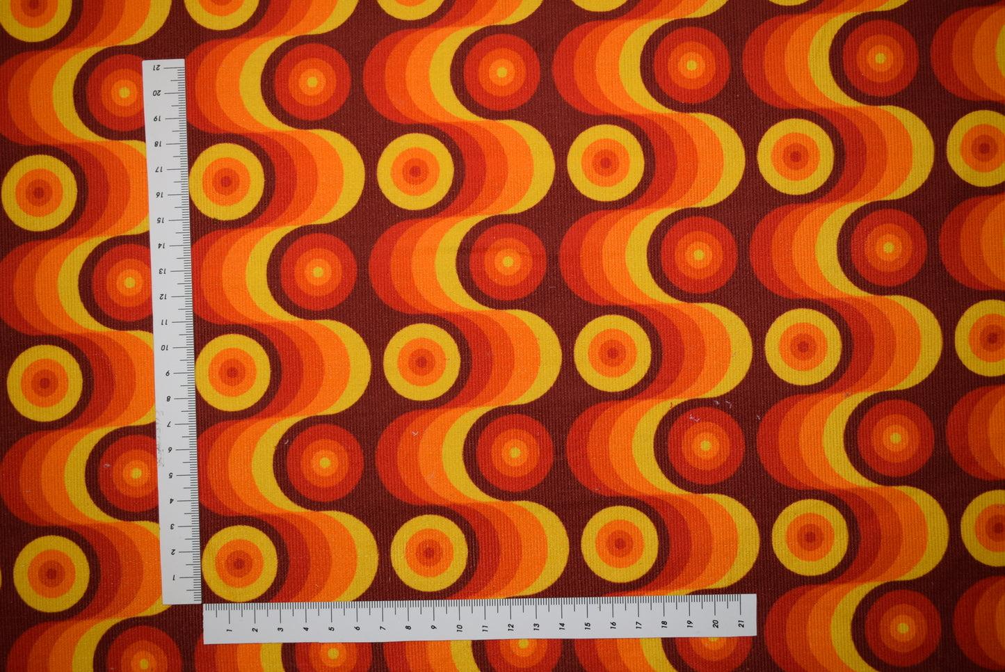 'Little Johnny' Retro Needlecord - Orange