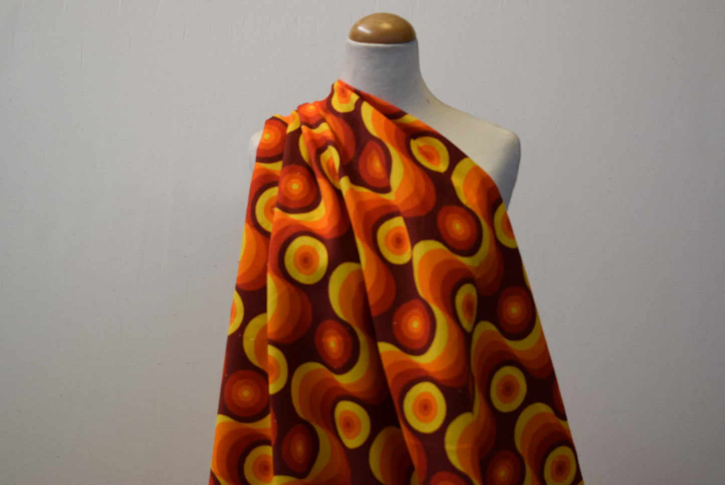 'Little Johnny' Retro Needlecord - Orange