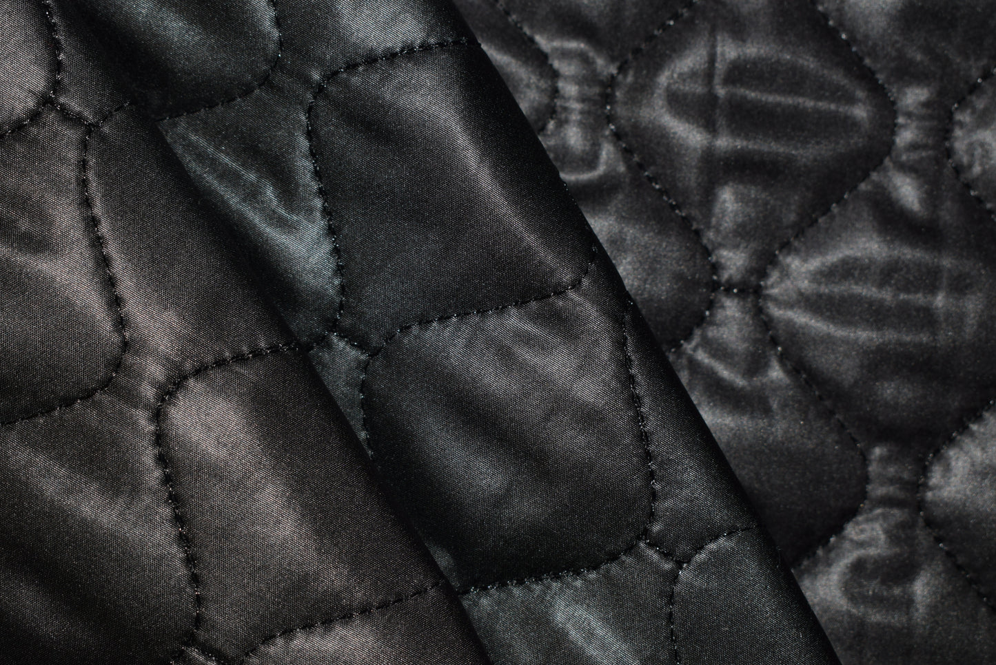 Plush Back Proofed Quilting - Black