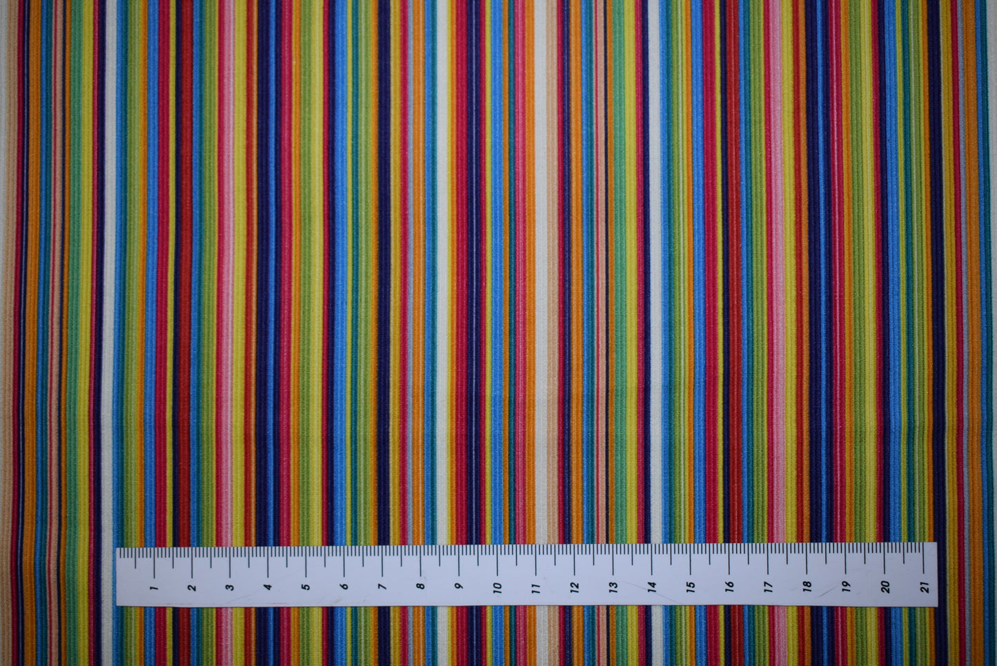 'Little Johnny' Multi Stripe Needlecord