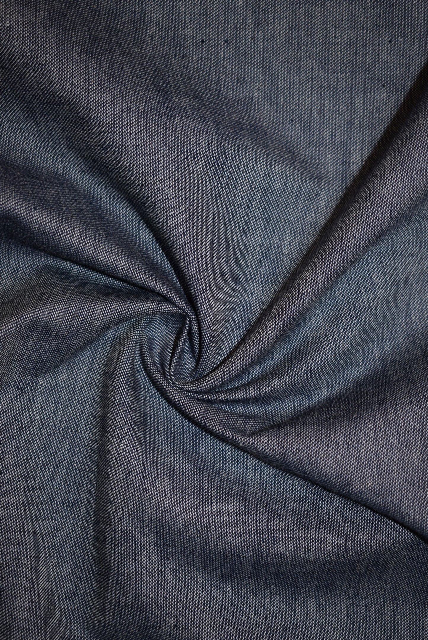 Chambray Denim With Flock Reverse