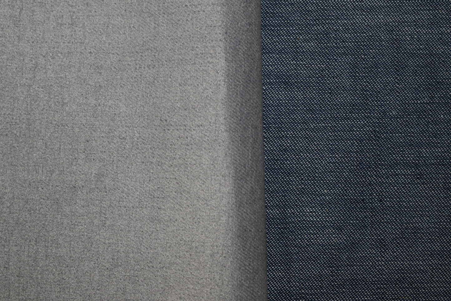 Chambray Denim With Flock Reverse