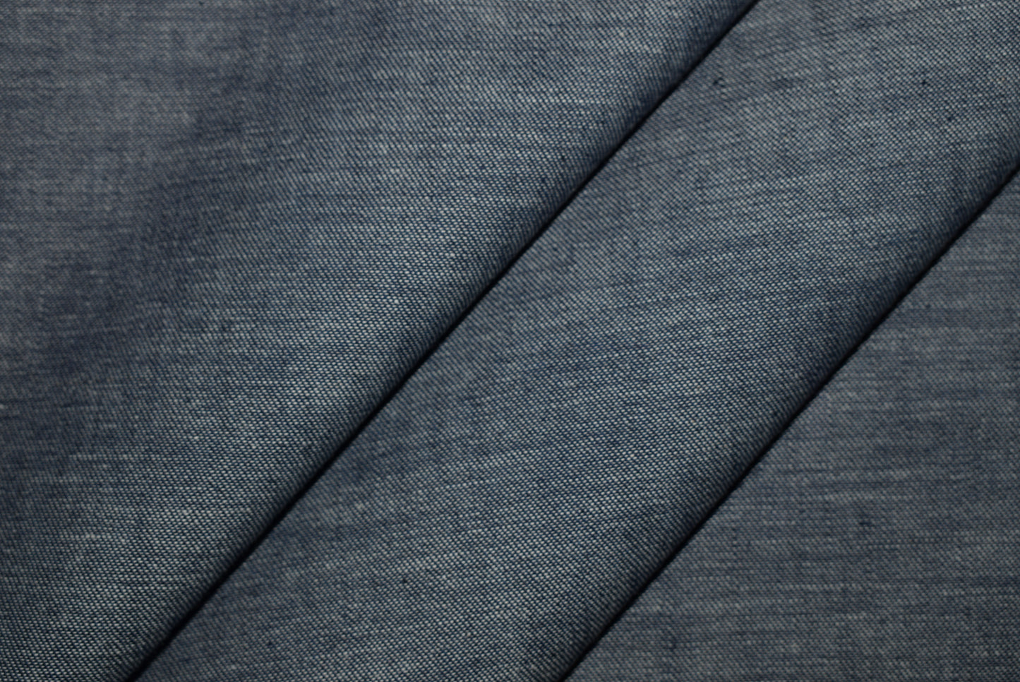 Chambray Denim With Flock Reverse