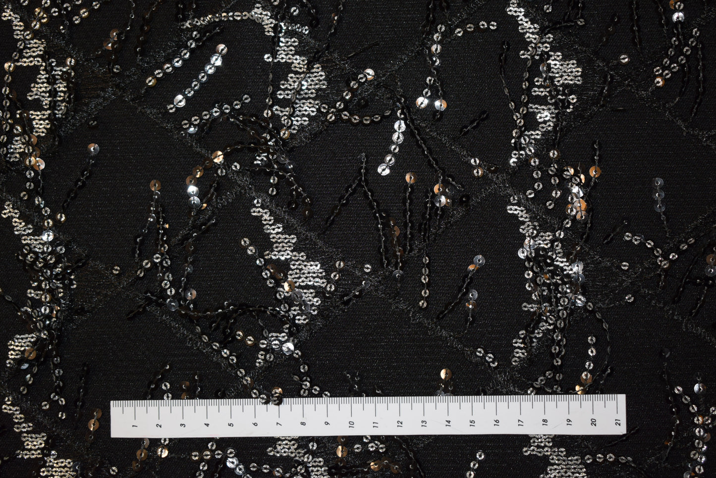 'Chicago' Sequin Fringe On Tulle