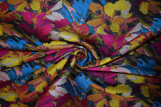 'Floribunda' Brocade - Cerise