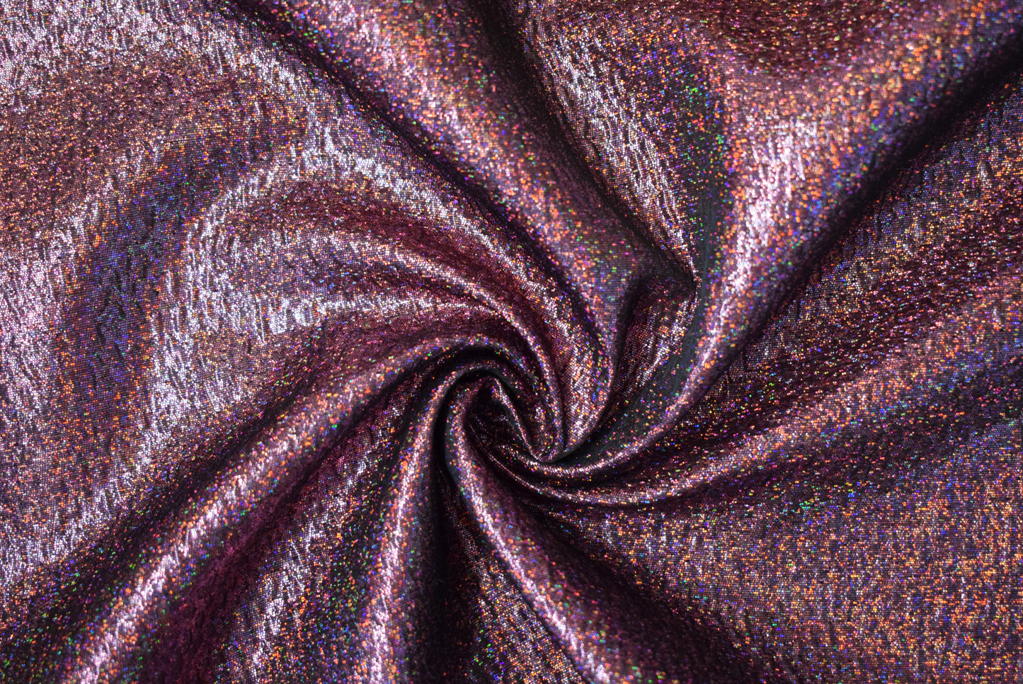 'Starfire' Crinkle Lamé