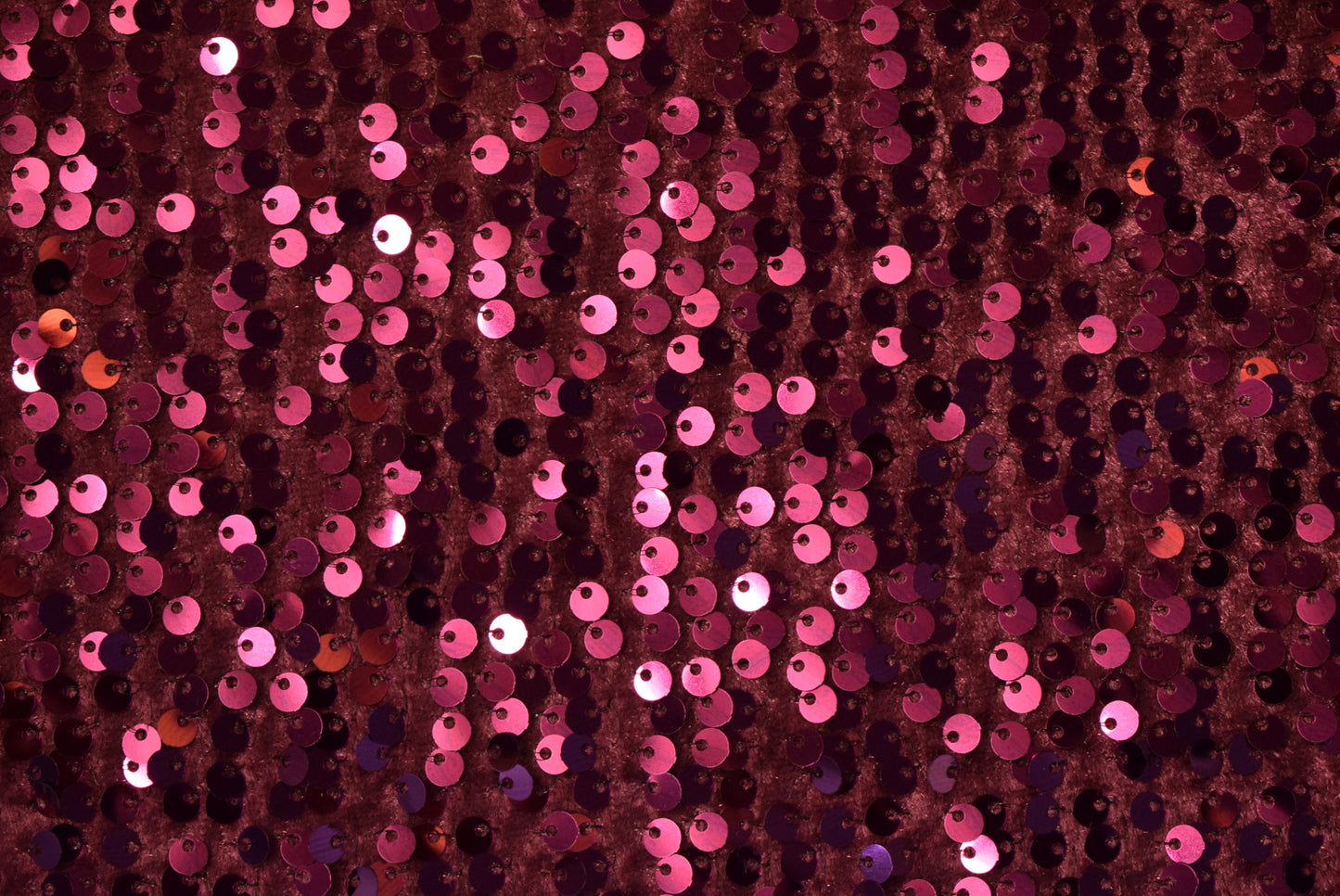 Mulberry Sequinned Velvet with Stretch