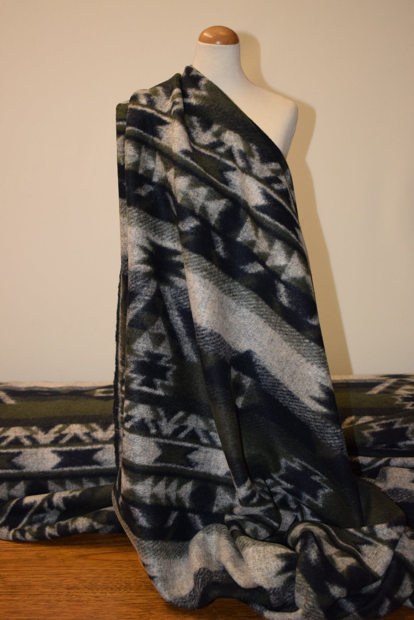 Aztec Heavy Brushed Knit