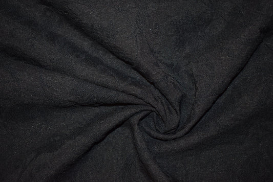 Black 'Embroidery' Jacquard