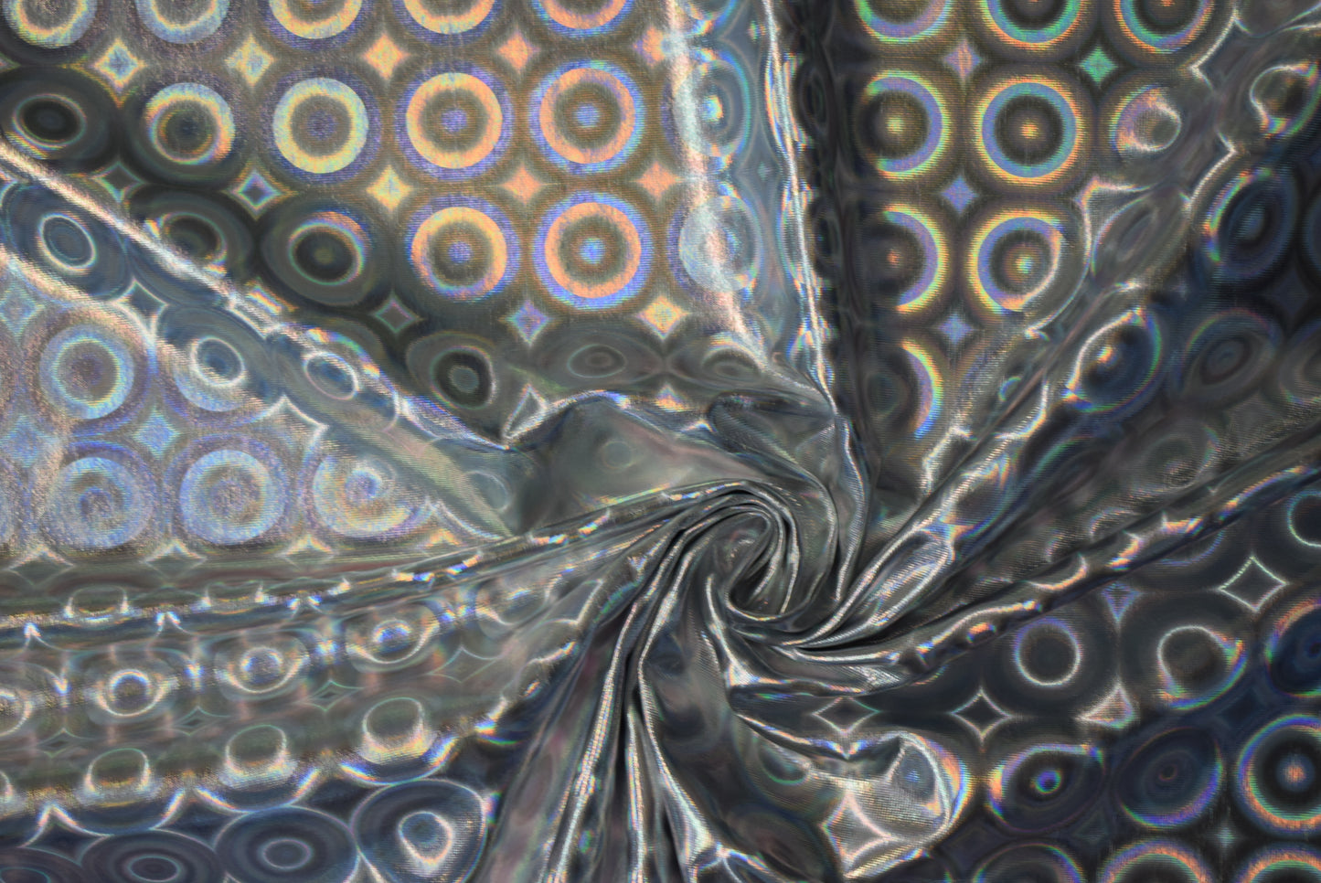 'Circles' Holo-Foil - 58cms repeat