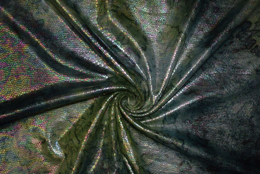 Green Iridescent Foil Jersey