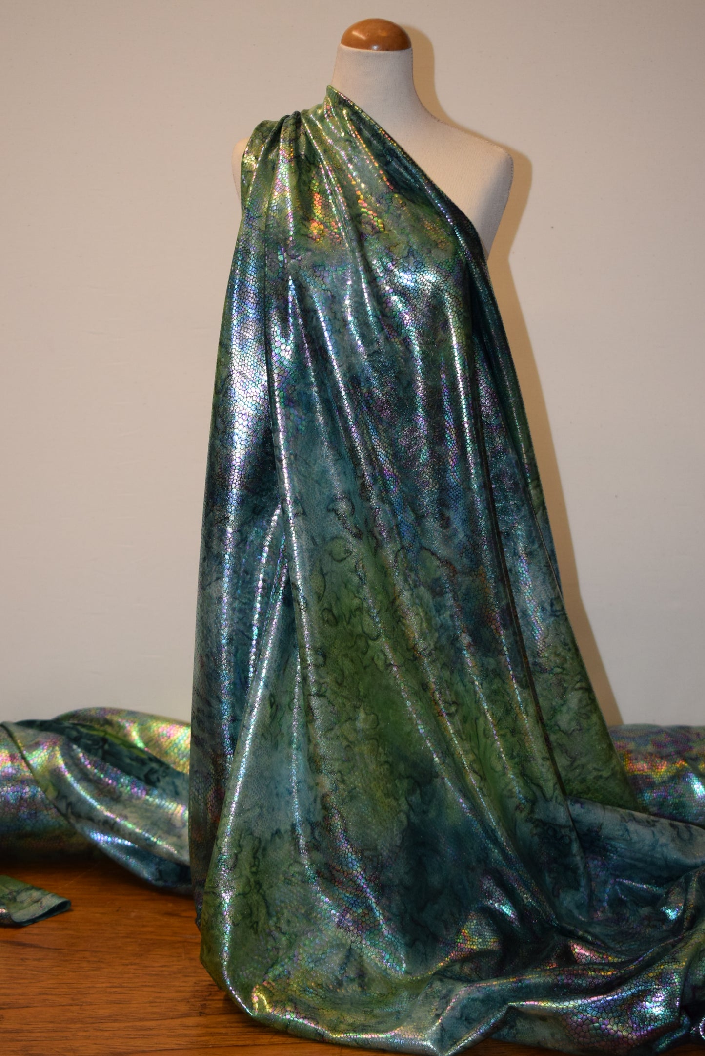 Green Iridescent Foil Jersey