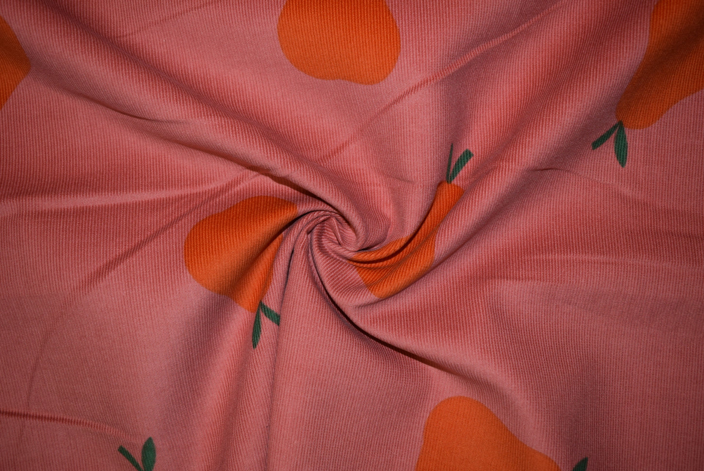 Pears on Blush Needlecord