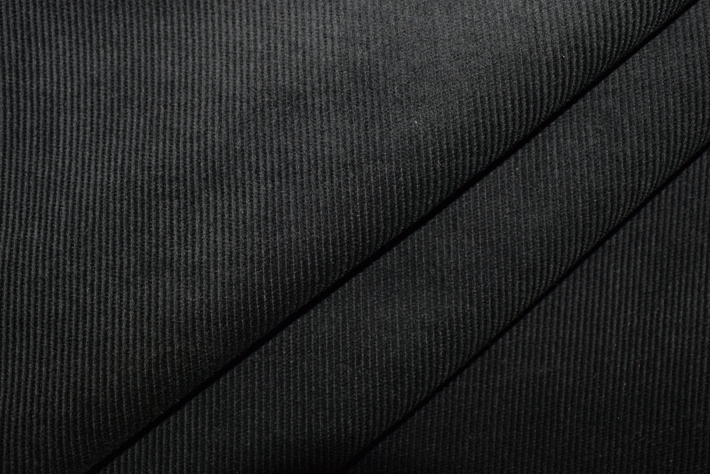 Black Stretch Corduroy