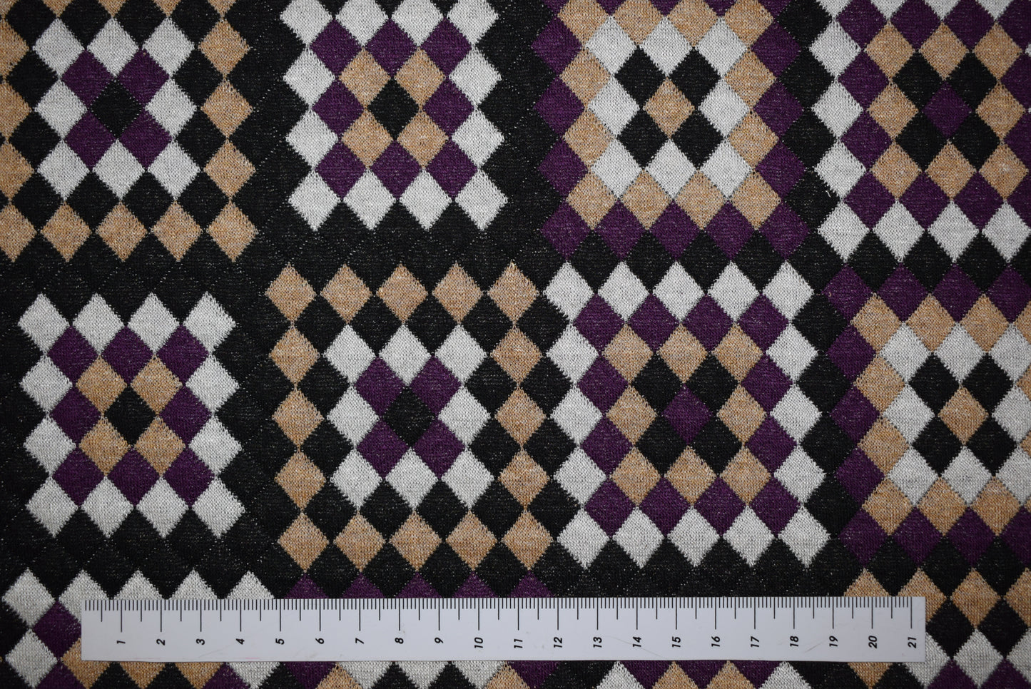 'Harlequin' Jacquard Jersey