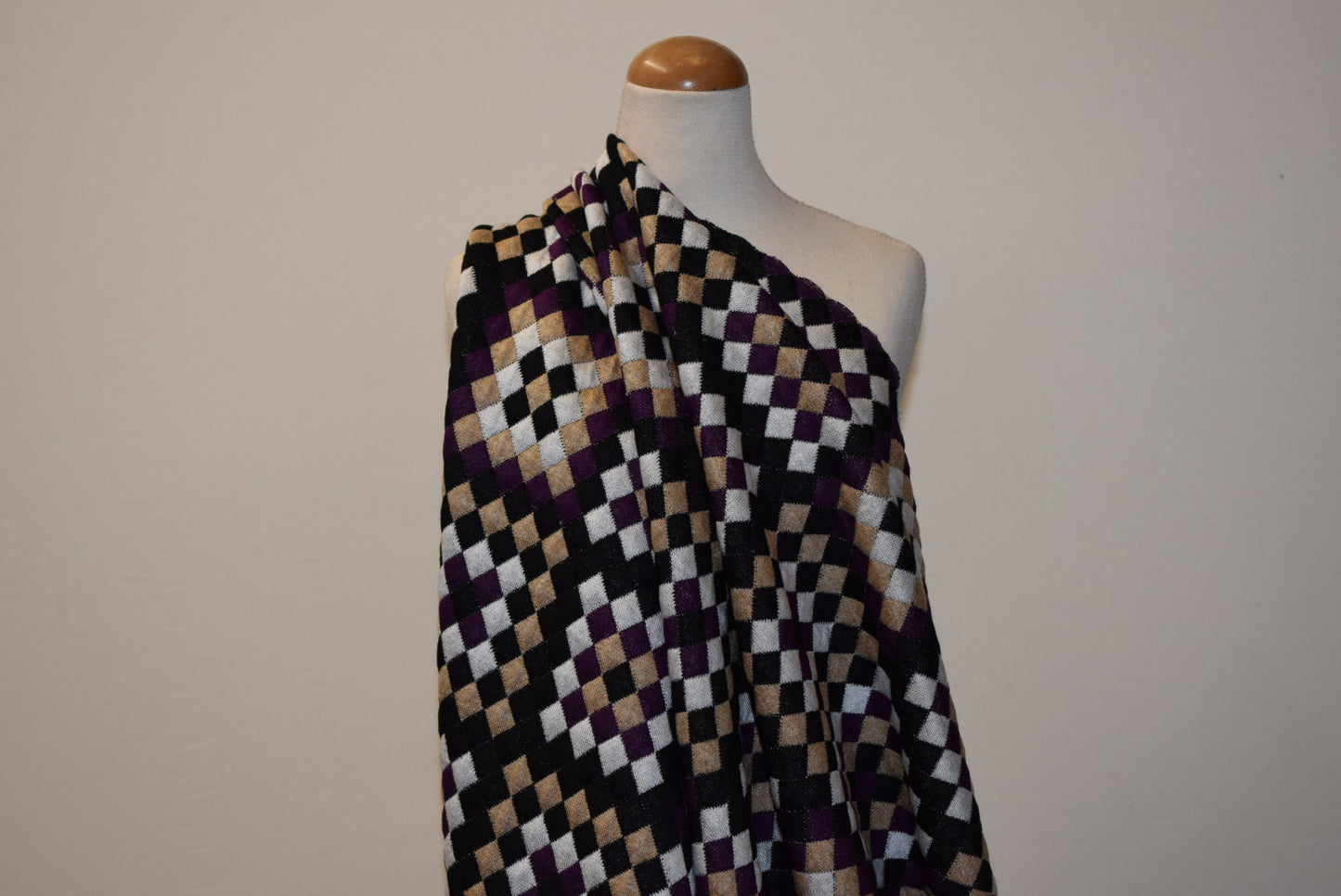 'Harlequin' Jacquard Jersey