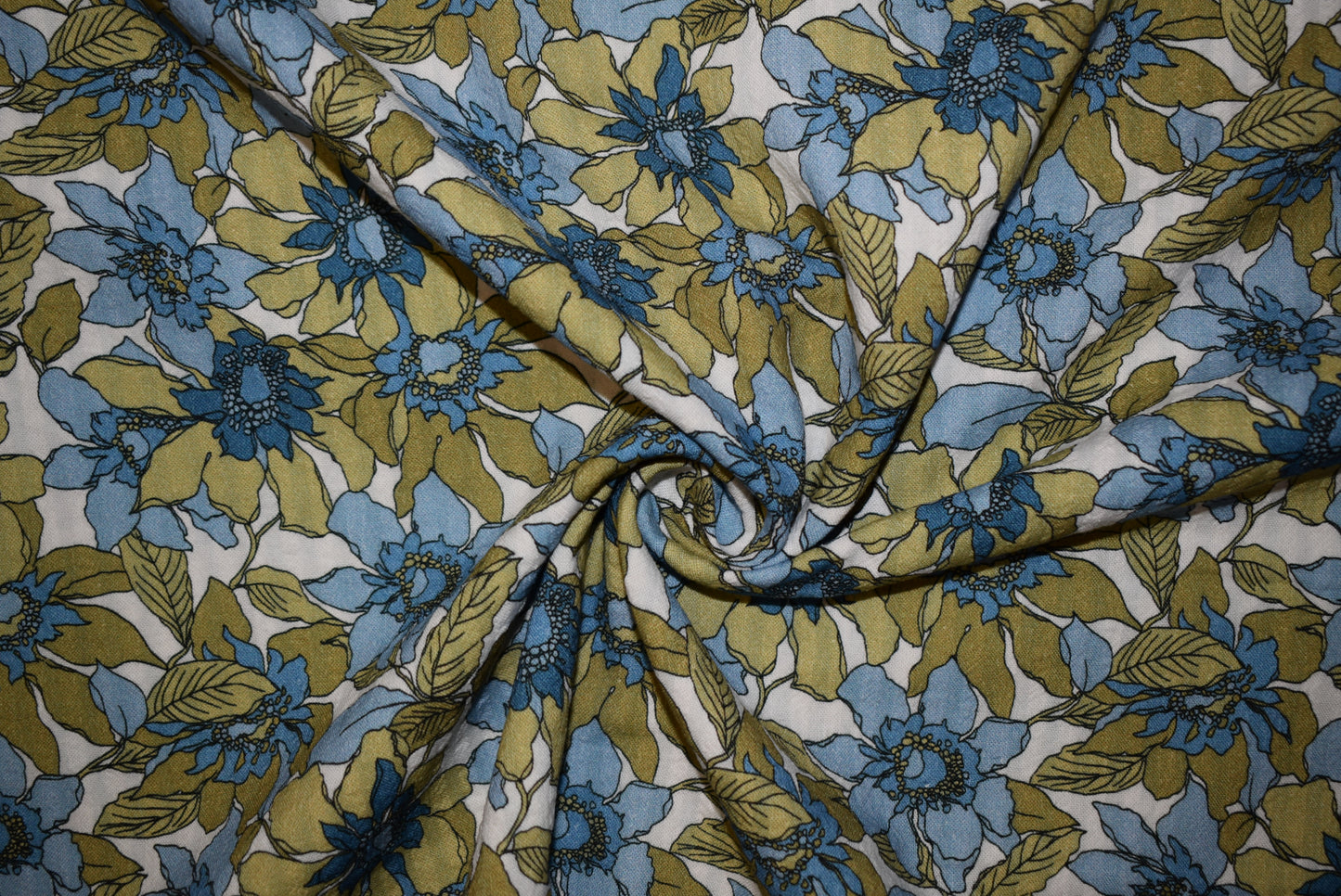 'Beattie' 'Vintage' Seersucker - 2 Colourways