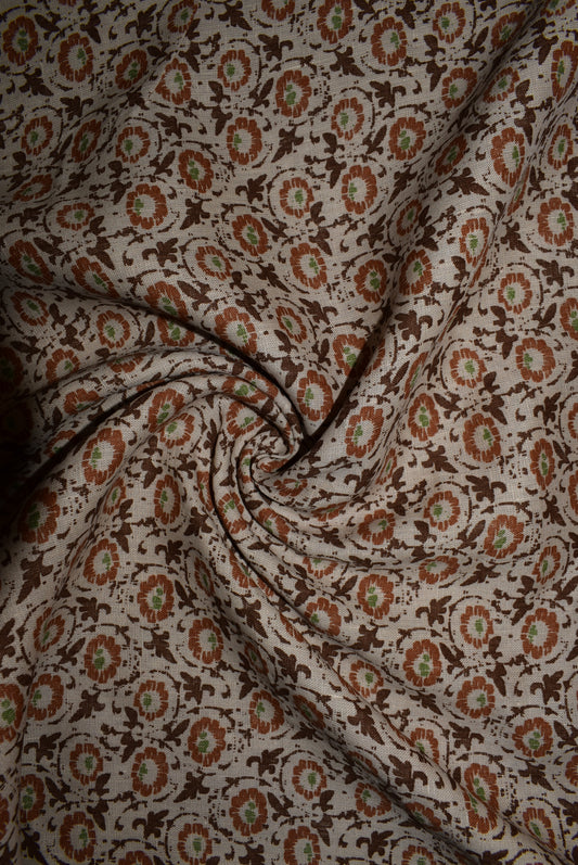 'Hiedi' Linen Print - Stone