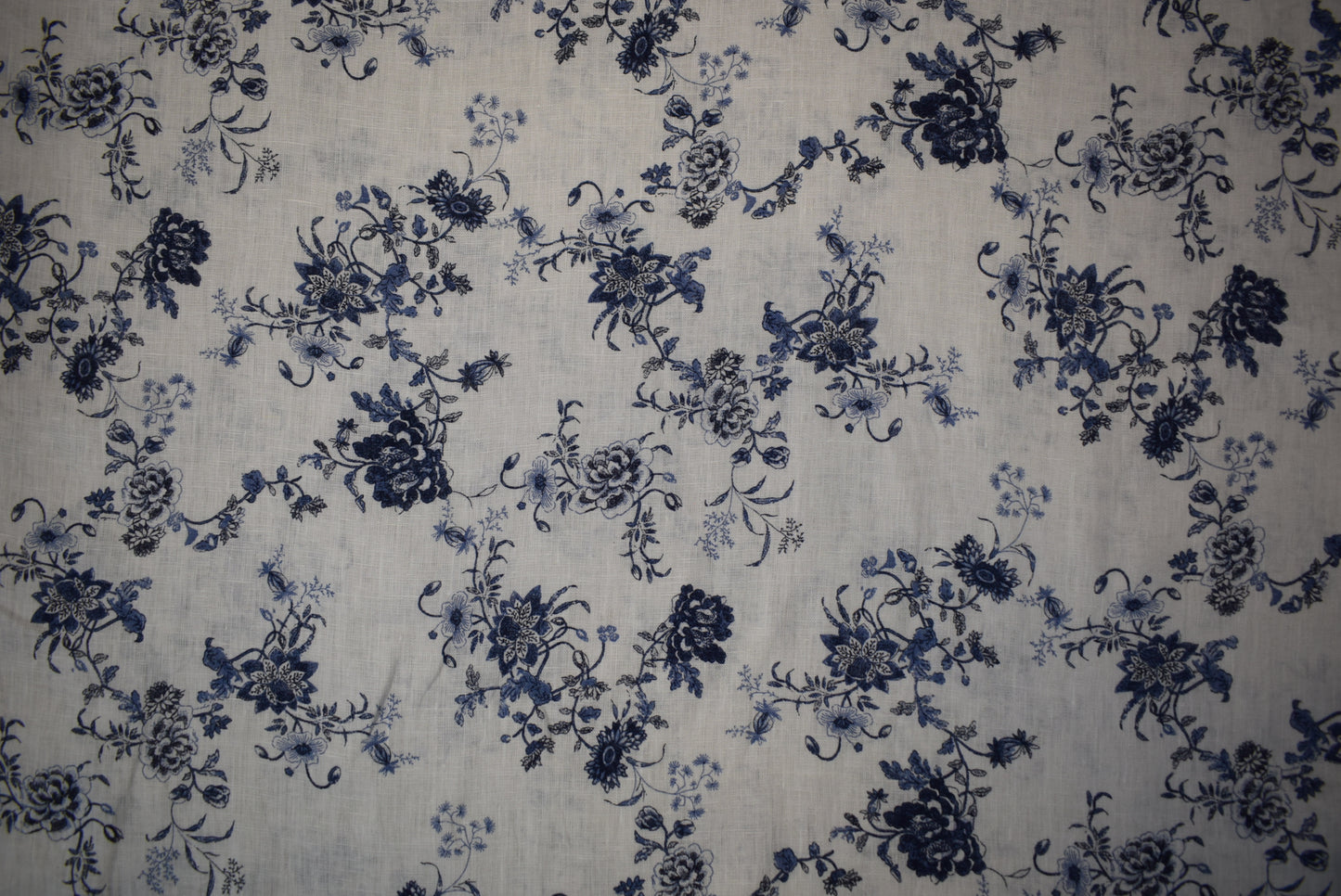 'Delft' Print - Large Flower