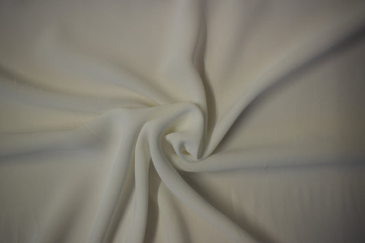 'Optic White' Fancy Crépe