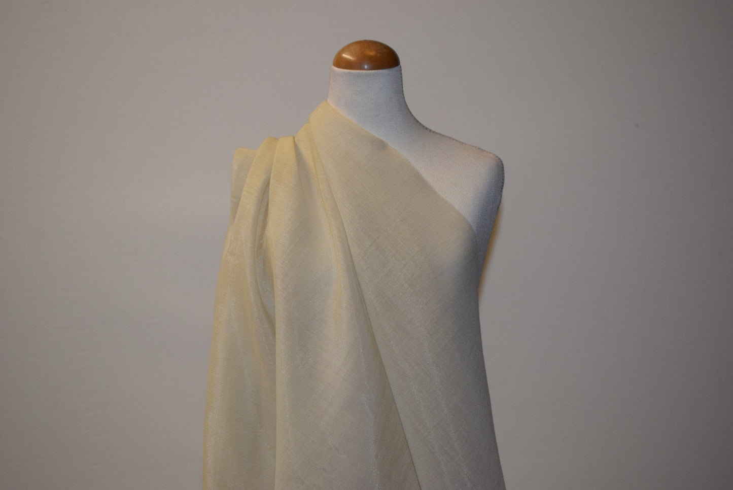 Buttermilk Lyocell Organza