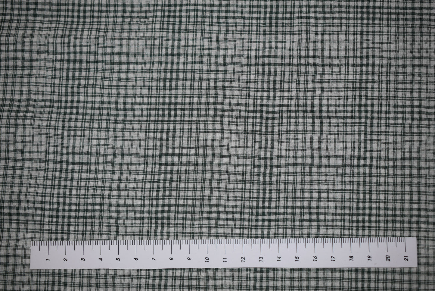 Green Crinkle Check
