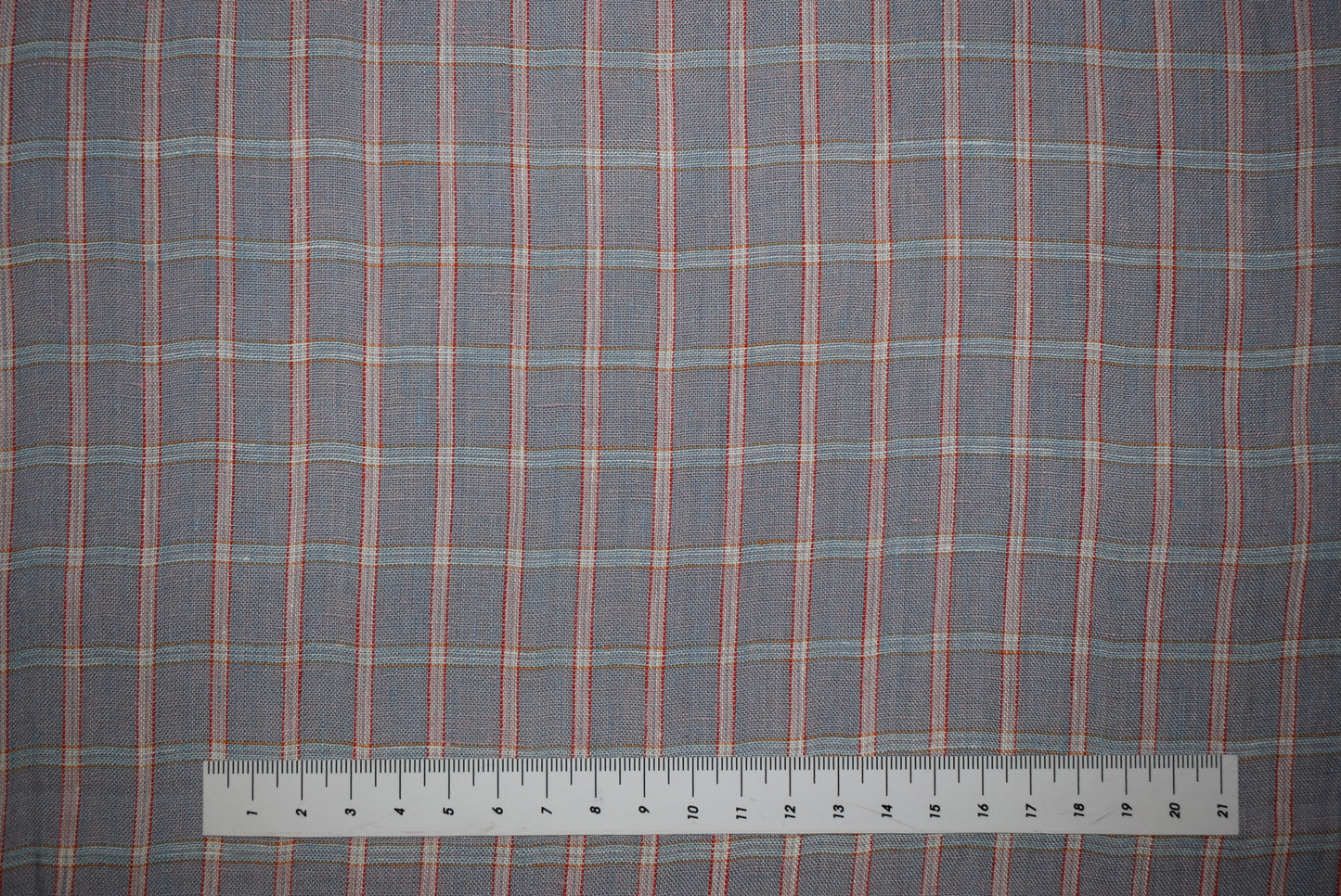 Lilac & Pink Linen Check