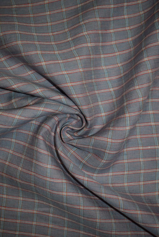 Lilac & Pink Linen Check