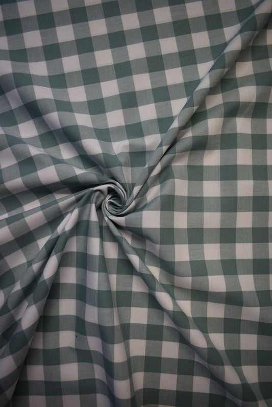 Yarn Dyed 17mm Gingham ( 7 colourways )