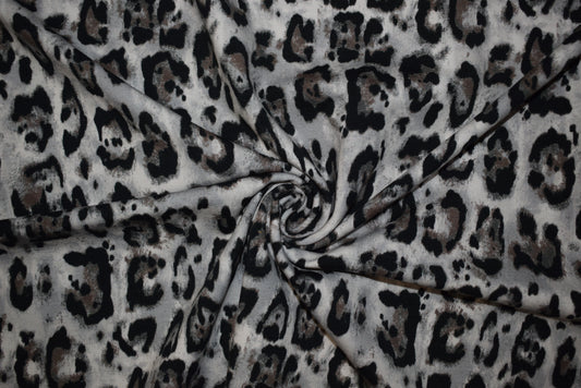 Animal Print Cotton/Elastane Jersey - 2 colourways