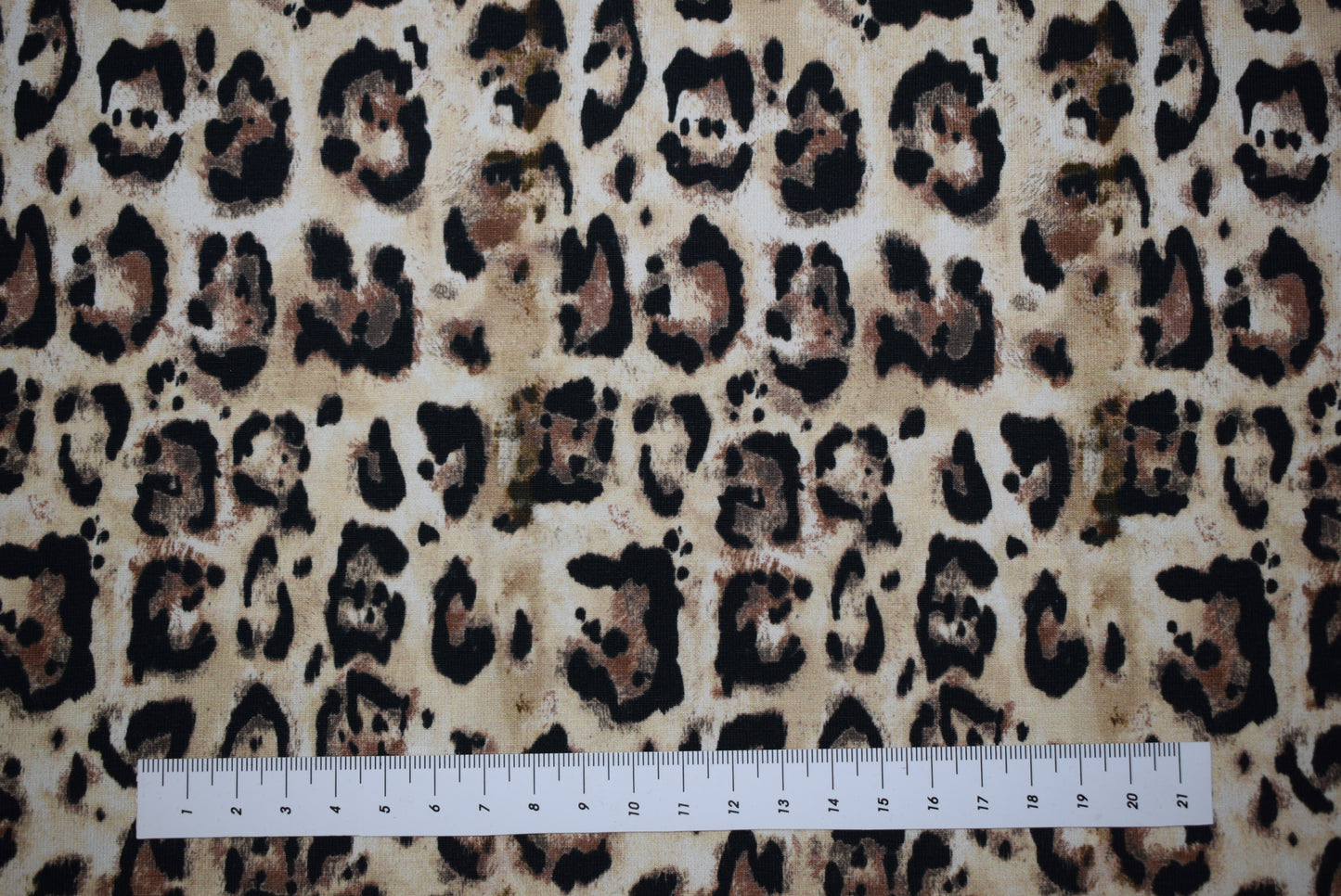 Animal Print Cotton/Elastane Jersey - 2 colourways